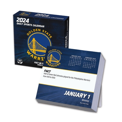 Golden State Warriors 2024 Box Calendar by Turner Licensing