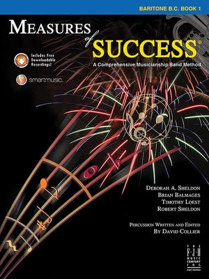 Measures of Success Baritone B.C. Book 1 by Sheldon, Deborah A.