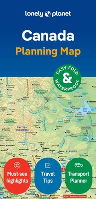 Lonely Planet Canada Planning Map by Lonely Planet