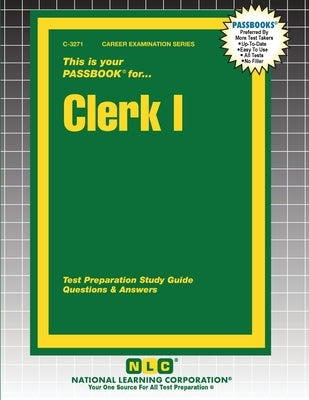 Clerk I by Passbooks