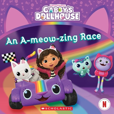 The A-Meow-Zing Race (Gabby's Dollhouse 8 X 8 #11) by Bobowicz, Pamela