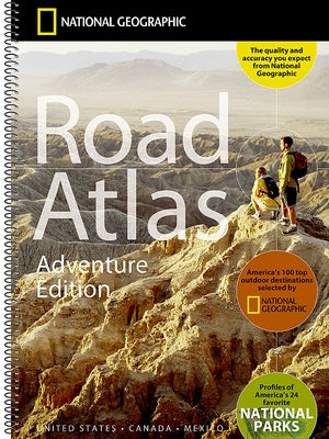 National Geographic Road Atlas 2026: Adventure Edition [United States, Canada, Mexico] by National Geographic Maps