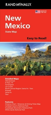 Rand McNally Easy to Read: New Mexico State Map by Rand McNally