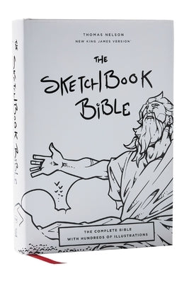 The Sketchbook Bible: The Complete Bible with Hundreds of Illustrations (Nkjv, Hardcover, Red Letter, Comfort Print) by Mignard, Paul