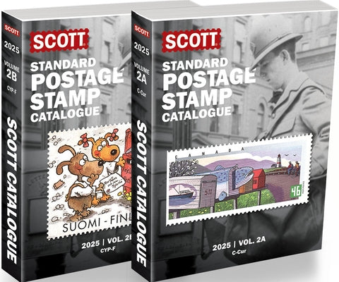 2025 Scott Stamp Postage Catalogue Volume 2: Cover Countries C-F (2 Copy Set): Scott Stamp Postage Catalogue Volume 2: Countries C-F by Bigalke, Jay
