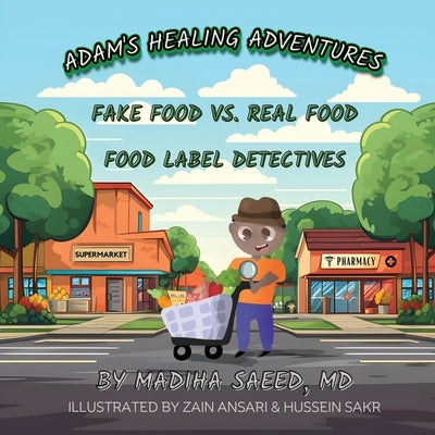 Adam's Healing Adventures: Fake Food vs Real Food by Saeed, Madiha