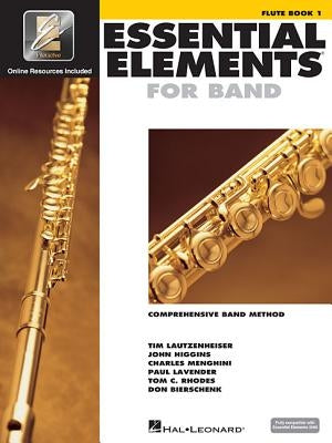 Essential Elements for Band Flute Book 1 with Eei Beginner Flute Sheet Music and Online Resources Hal Leonard Instructional Songbook for Students and by Hal Leonard Corp