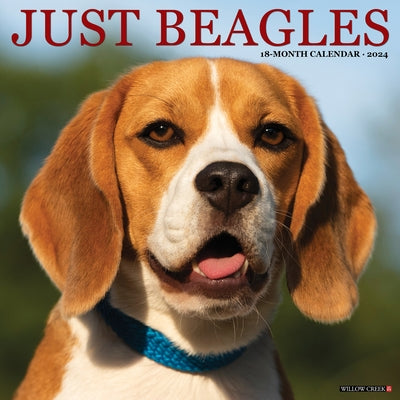 Just Beagles 2024 12 X 12 Wall Calendar by Willow Creek Press