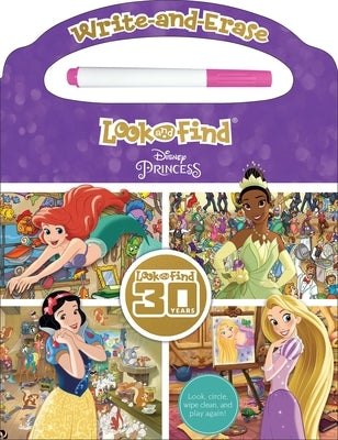 Disney Princess: Write-And-Erase Look and Find by Pi Kids