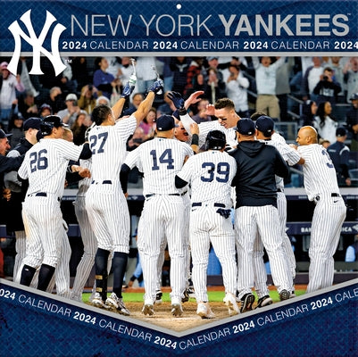 New York Yankees 2024 12x12 Team Wall Calendar by Turner Sports