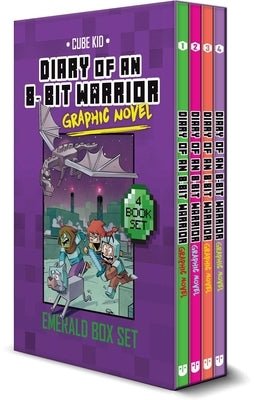 Diary of an 8-Bit Warrior Graphic Novel Emerald Box Set by Sourcil, Pirate