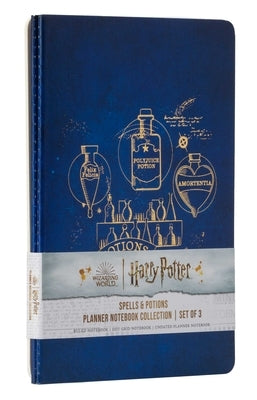 Harry Potter: Spells and Potions Planner Notebook Collection (Set of 3): (Harry Potter School Planner School, Harry Potter Gift, Harry Potter Statione by Insights