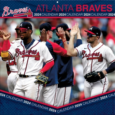 Atlanta Braves 2024 12x12 Team Wall Calendar by Turner Sports