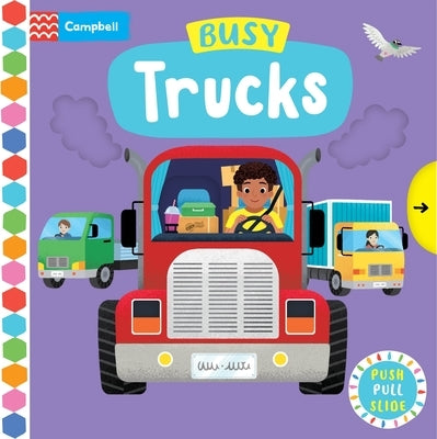 Busy Trucks by Books, Campbell