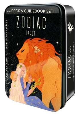 Zodiac Tarot in a Tin by Ch&#225;vez, Ana