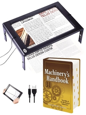 Machinery's Handbook Toolbox & Magnifier Bundle by Oberg, Erik