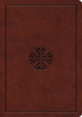 ESV Journaling Bible, Interleaved Edition (Trutone, Mahogany, Mosaic Cross Design) by Esv Bibles