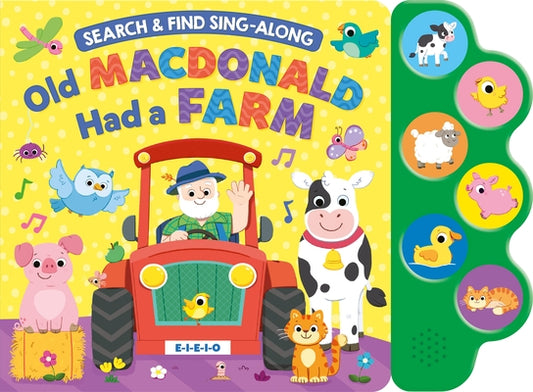 Search & Find: Old MacDonald (6-Button Sound Book) by Publishing, Kidsbooks