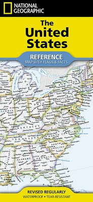 National Geographic United States Map (Folded with Flags and Facts) by National Geographic Maps