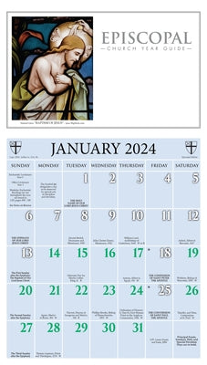 2024 Episcopal Church Year Guide Kalendar by Company, Ashby