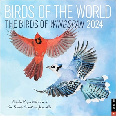 Birds of the World: The Birds of Wingspan 2024 Wall Calendar by Martinez, Ana Maria