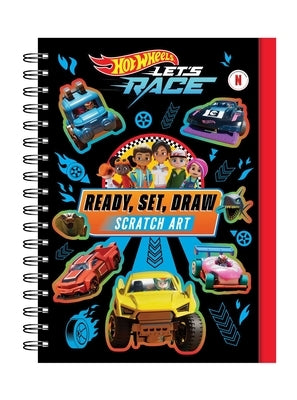 Hot Wheels Let's Race: Ready, Set, Draw - Scratch Art by Mattel