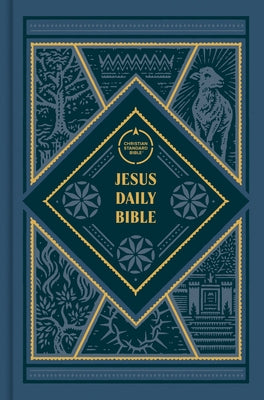 CSB Jesus Daily Bible, Hardcover: Guided Readings Showing Christ Throughout Scripture by Milioni, Dwayne