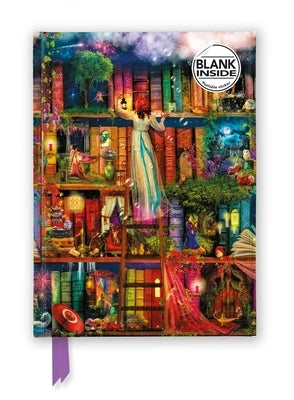 Aimee Stewart: Treasure Hunt Bookshelves (Foiled Blank Journal) by Flame Tree Studio