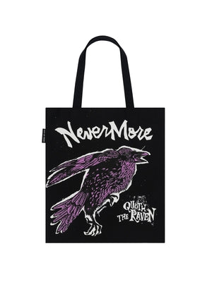 Nevermore Raven Tote Bag by Out of Print