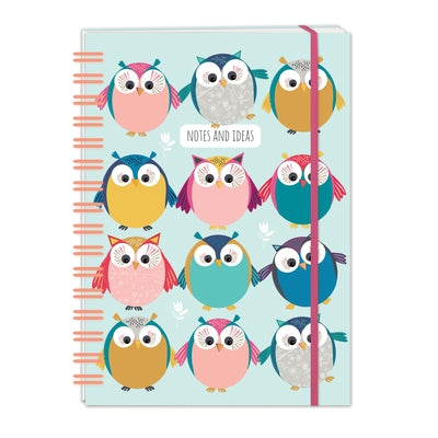 Little Owls Lined Notebook: Plastic Free Packaging by Otter House Ltd