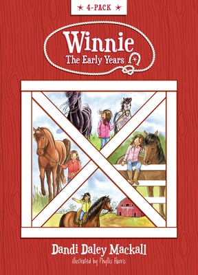 Winnie the Early Years 4-Pack: Horse Gentler in Training / A Horse's Best Friend / Lucky for Winnie / Homesick Horse by Mackall, Dandi Daley