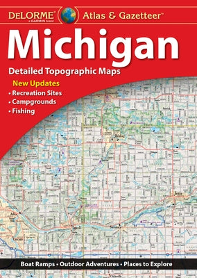 Delorme Atlas & Gazetteer Michigan 17e by Delorme