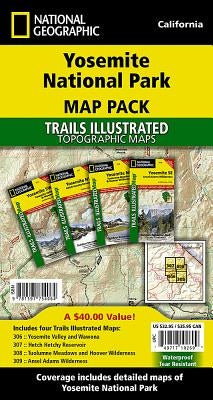Yosemite National Park [Map Pack Bundle] by National Geographic Maps