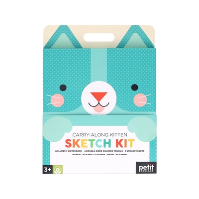 Carry-Along Kitten Sketch Kit by Petit Collage