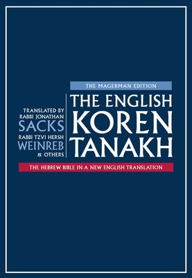 The English Koren Tanakh, Magerman Edition, Compact by Sacks, Jonathan