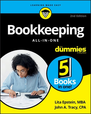 Bookkeeping All-In-One for Dummies by Epstein, Lita