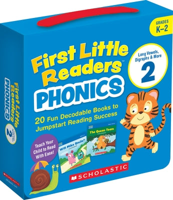 First Little Readers: Phonics Set 2 / Long Vowels, Digraphs & More (Single-Copy Set): 20 Decodable Books for Beginning Readers by Charlesworth, Liza
