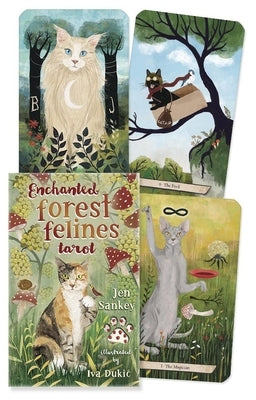 Enchanted Forest Felines Tarot by Sankey, Jen