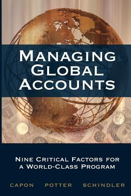 Managing Global Accounts by Capon, Noel