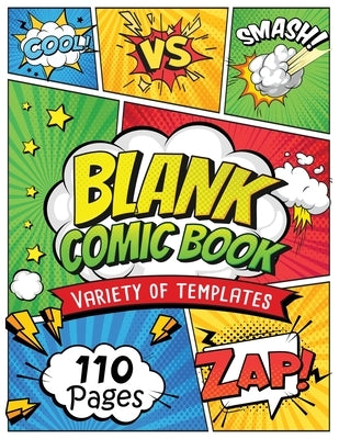 Blank Comic Book: Draw Your own Comics And Create The Best Stories by Fairyland Books