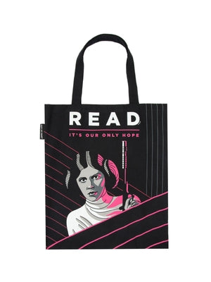 Star Wars: Princess Leia Read Tote Bag by 