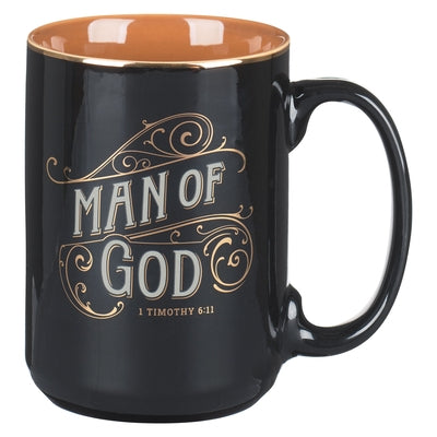 Mug Black Man of God 1 Tim. 6:11 by Christian Art Gifts