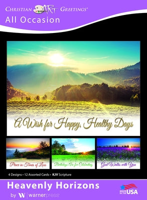 Boxed Cards - All Occasion - Nature - Heavenly Horizons - KJV by Warner Press