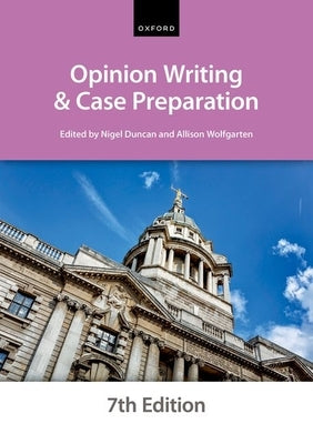 Opinion Writing and Case Preparation by The City Law School