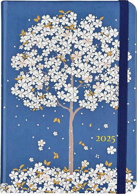 2025 Falling Blossoms Weekly Planner (16 Months, Sept 2024 to Dec 2025) by MacFarlane, Wendy