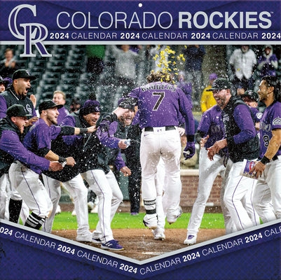 Colorado Rockies 2024 12x12 Team Wall Calendar by Turner Sports