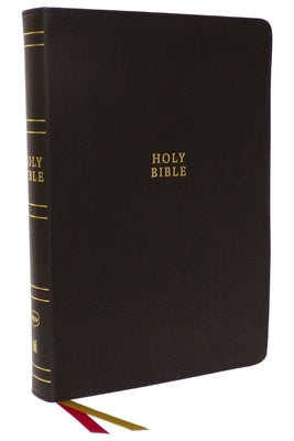 NKJV Holy Bible, Super Giant Print Reference Bible, Brown Bonded Leather, 43,000 Cross References, Red Letter, Thumb Indexed, Comfort Print: New King by Thomas Nelson