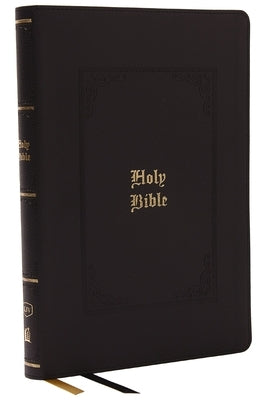 KJV Bible, Giant Print Thinline Bible, Vintage Series, Leathersoft, Black, Red Letter, Comfort Print: King James Version by Thomas Nelson