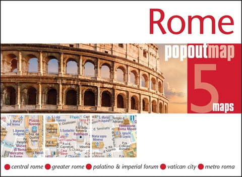 Rome Popout Map by Map, Popout