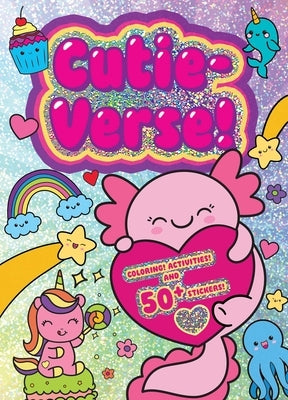 Jumbo Foil Coloring Book: Cutie-Verse by Editors of Silver Dolphin Books